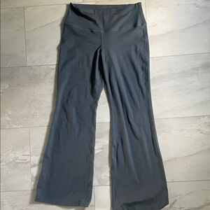 Women's Dusty Blue Wide-Leg Leggings